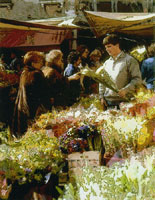 花市場